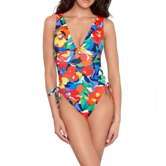 Lauren Ralph Lauren Other - Ralph Lauren Bold Abstract Floral Swimsuit